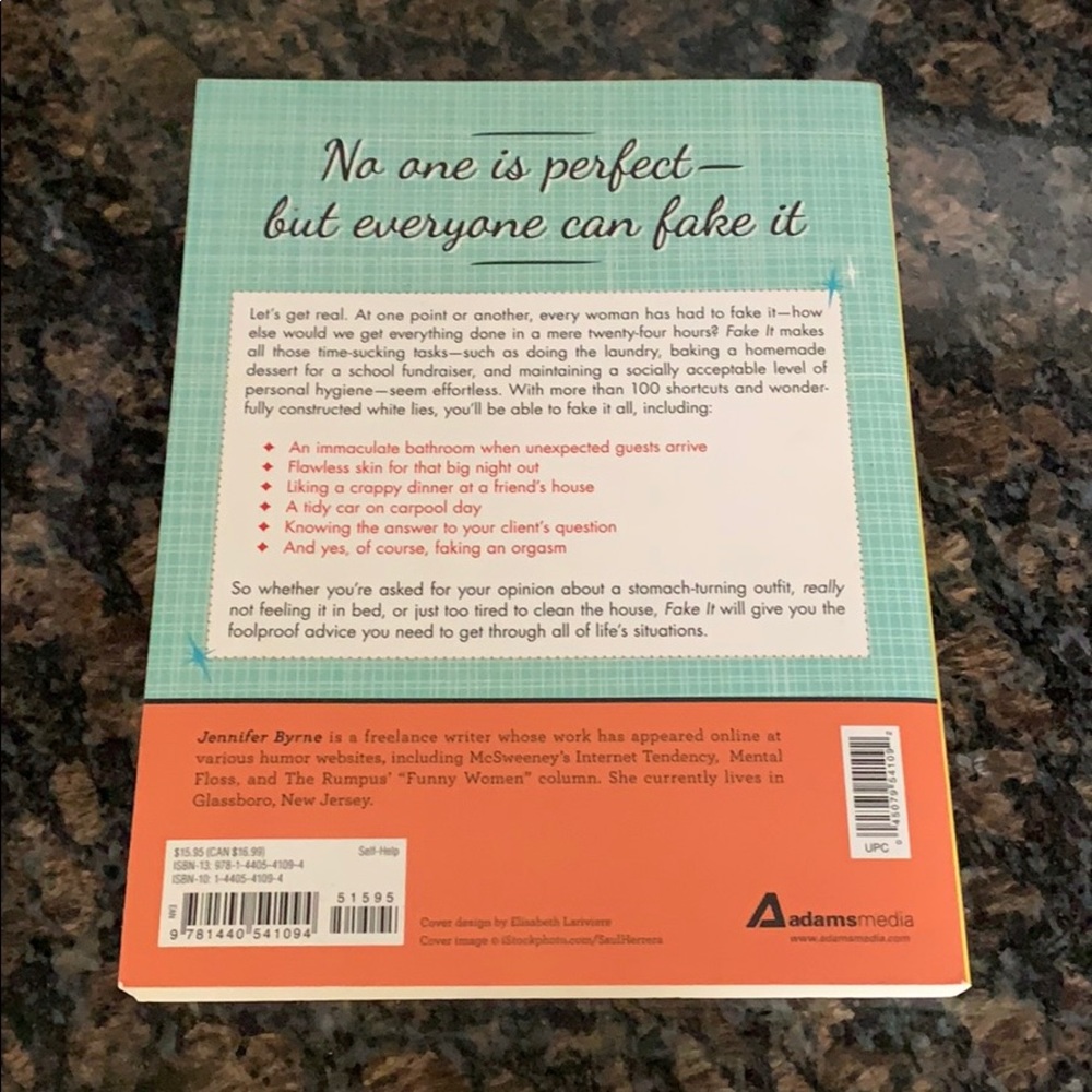 3/$22 —- Book- fake it - Picture 2 of 2